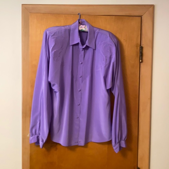 Vintage Carry Back (Never worn) size 10 purple - Picture 1 of 4